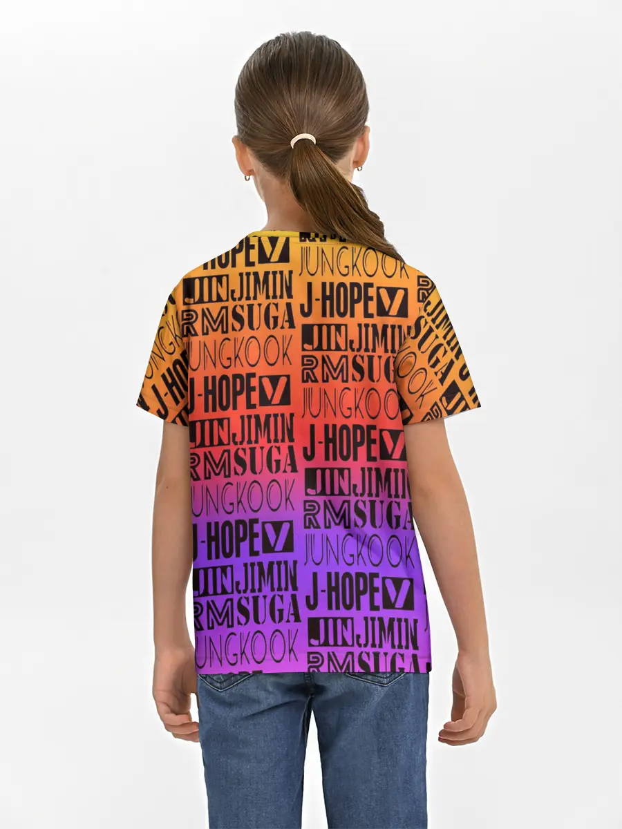 Детская базовая футболка / BTS