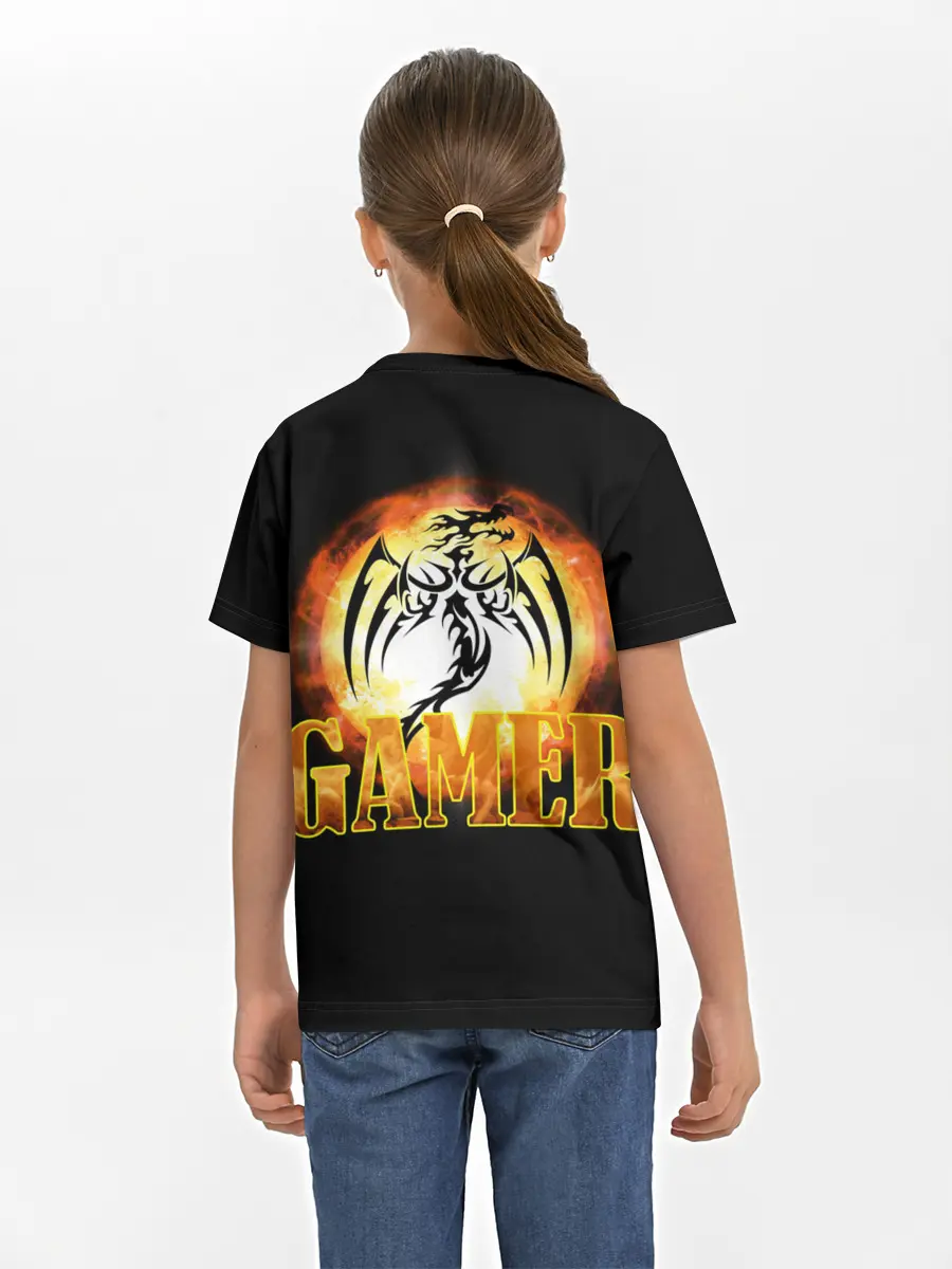 Детская базовая футболка / GAMER | Геймер