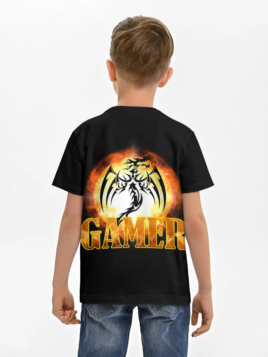 Детская базовая футболка / GAMER | Геймер
