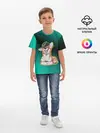 Детская базовая футболка / корги
