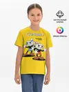 Детская базовая футболка / Cuphead