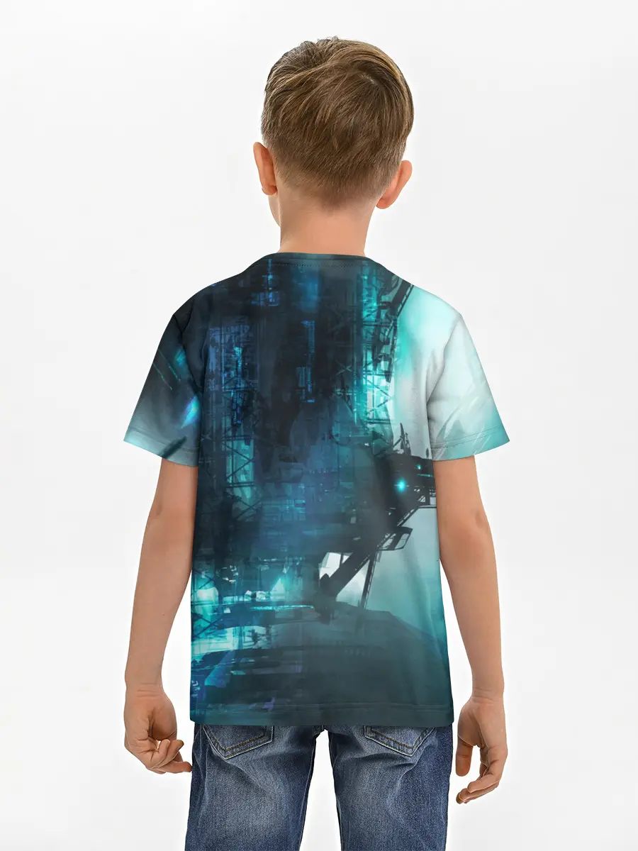Детская базовая футболка / Cyberpunk 2077