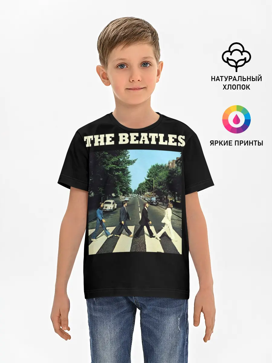 Детская базовая футболка / The Beatles