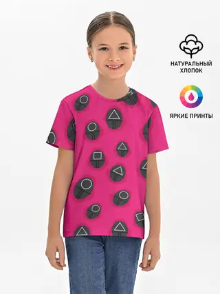 Детская базовая футболка / Игра в кальмара | TКК