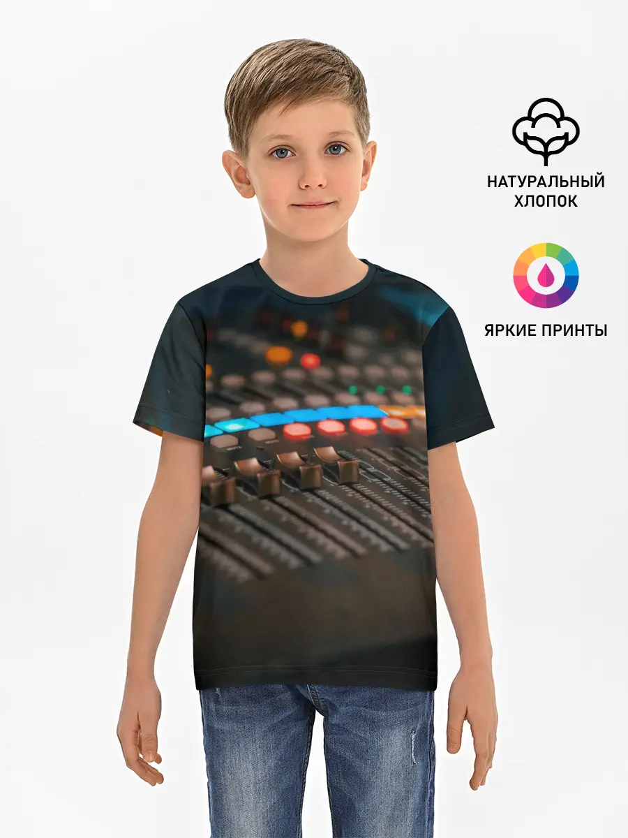Детская базовая футболка / МУЗЫКА