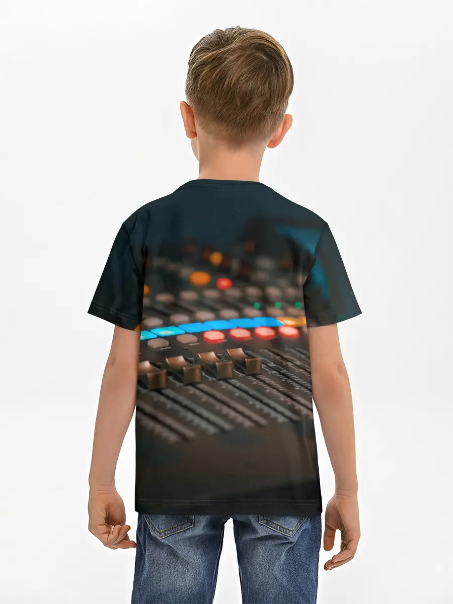 Детская базовая футболка / МУЗЫКА