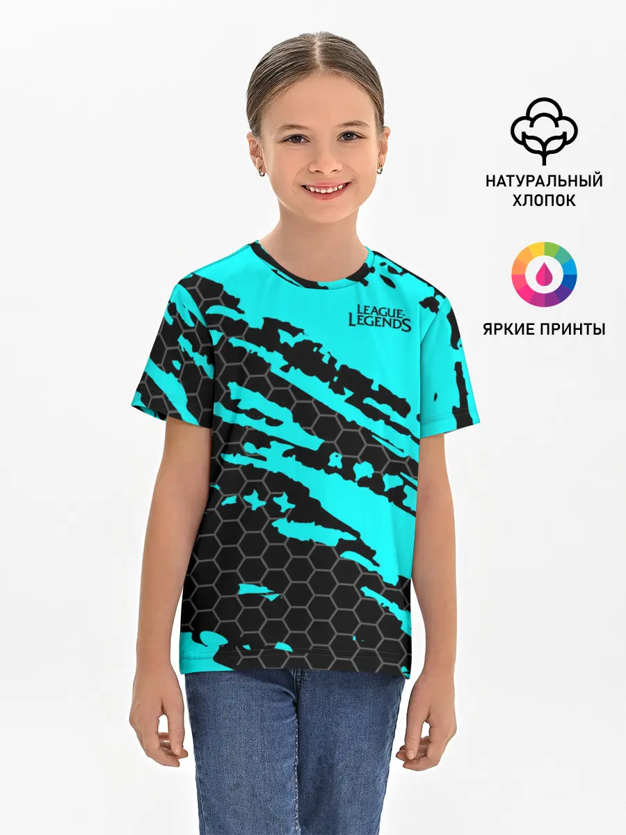 Детская базовая футболка / League of Legends