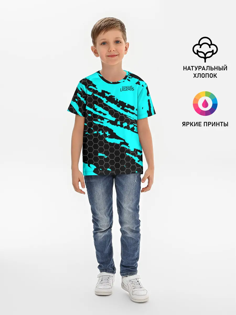 Детская базовая футболка / League of Legends