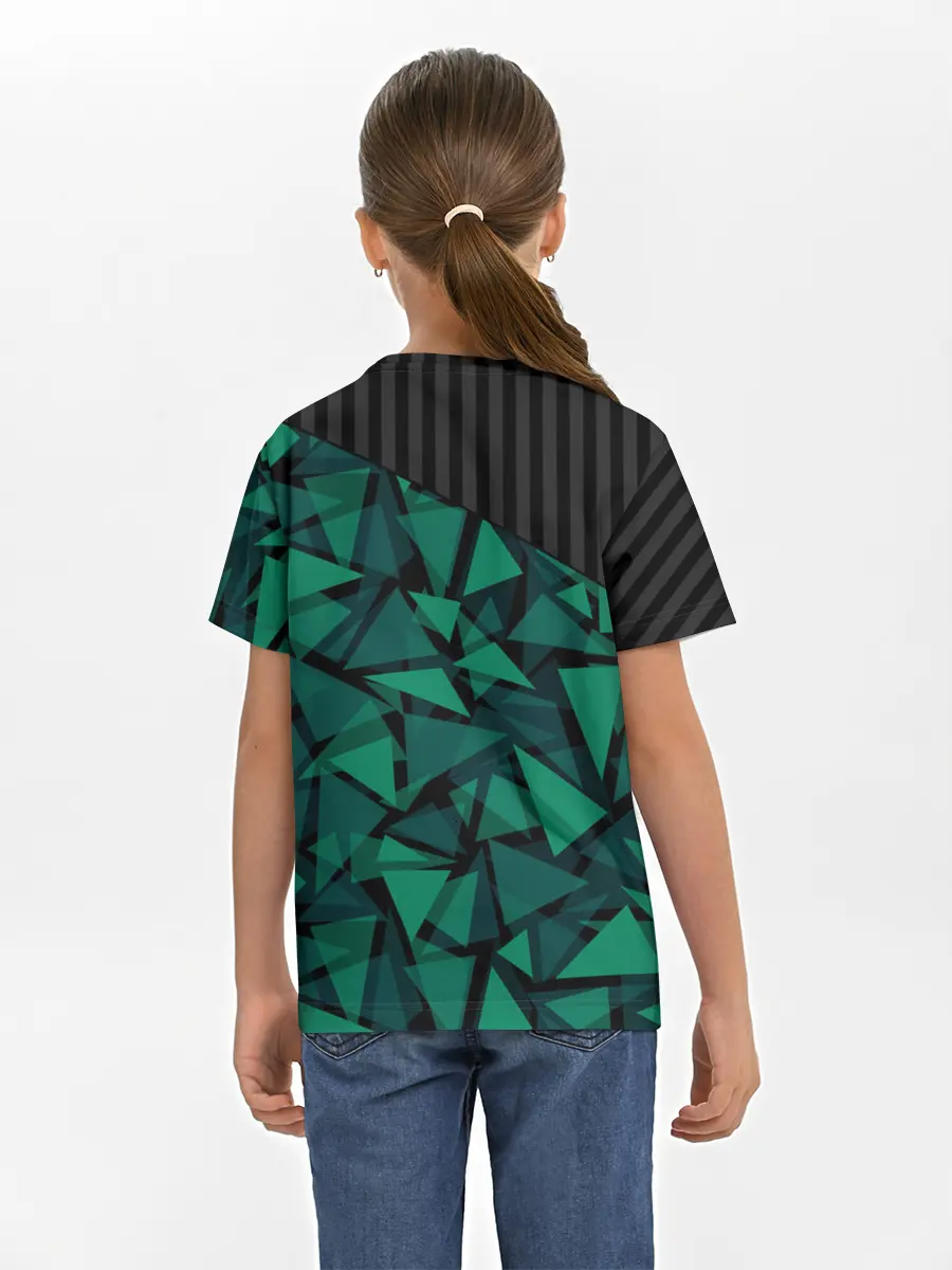 Детская базовая футболка / Геометрический узор