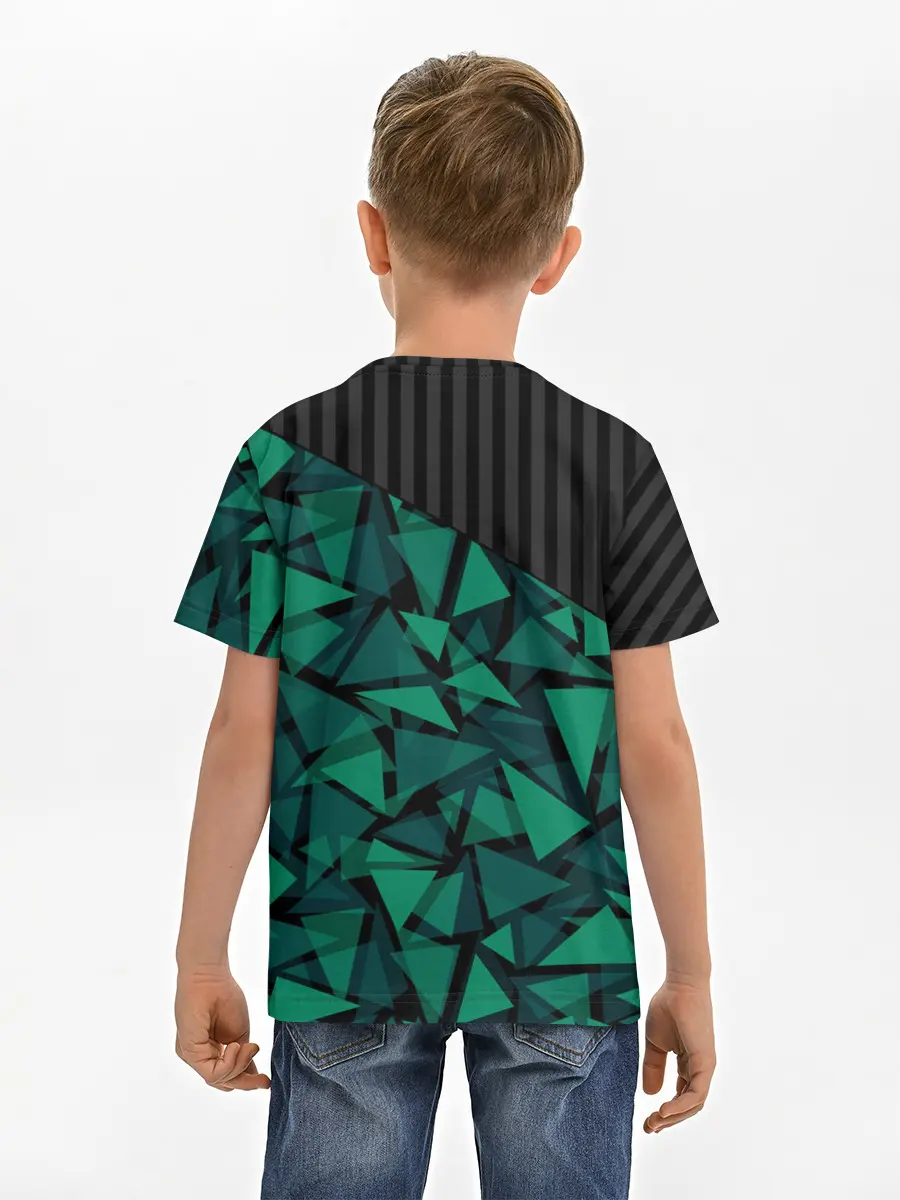 Детская базовая футболка / Геометрический узор