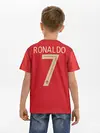 Детская базовая футболка / Роналду 2018 ЧМ