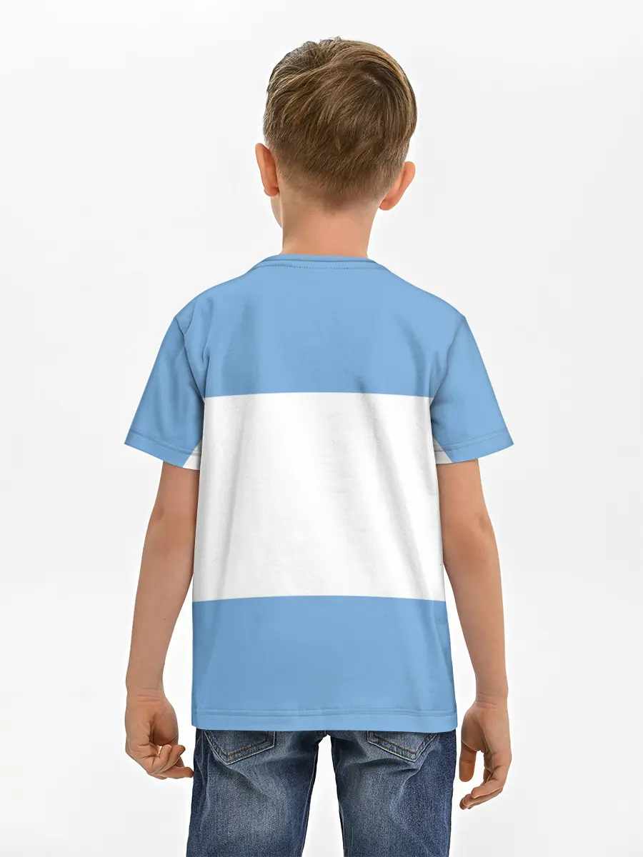 Детская базовая футболка / Сборная Аргентины