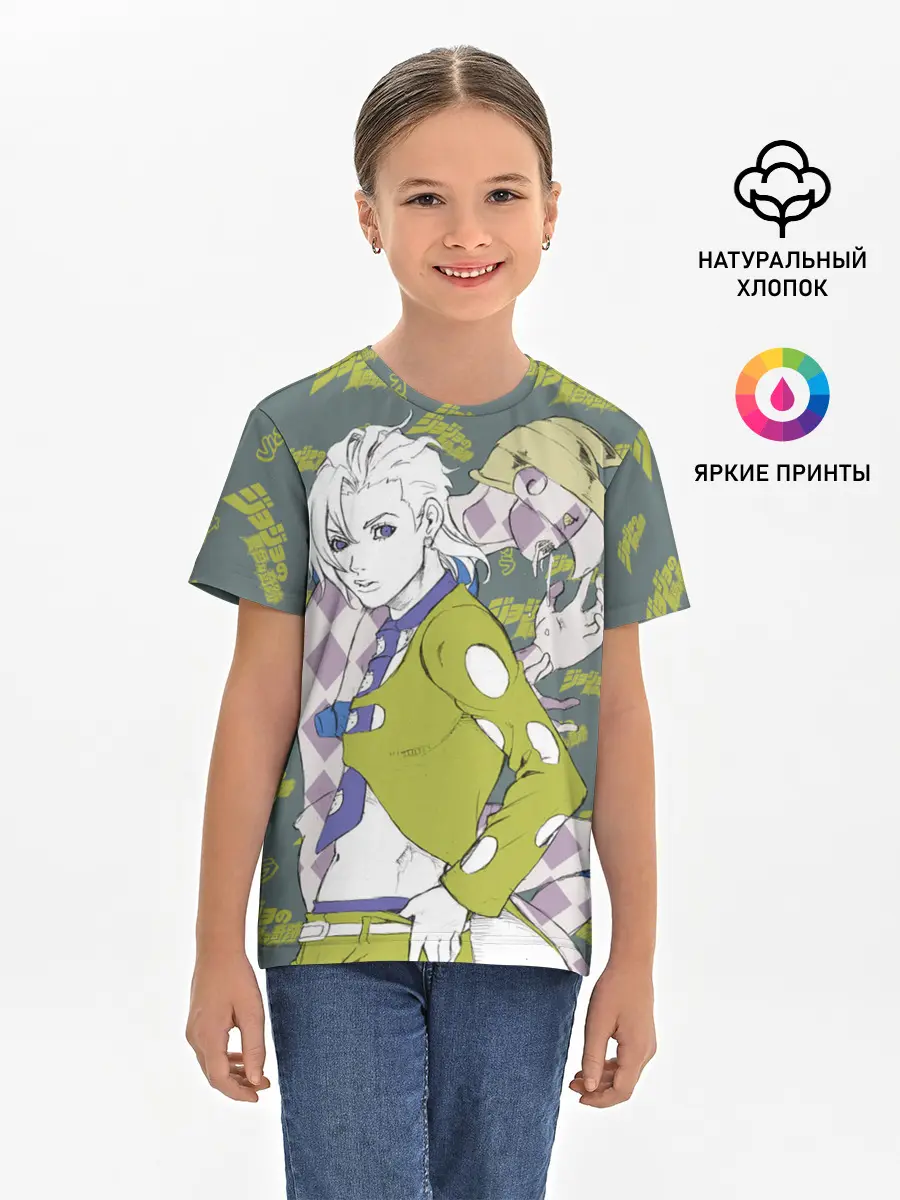 Детская базовая футболка / JoJo Bizarre Adventure