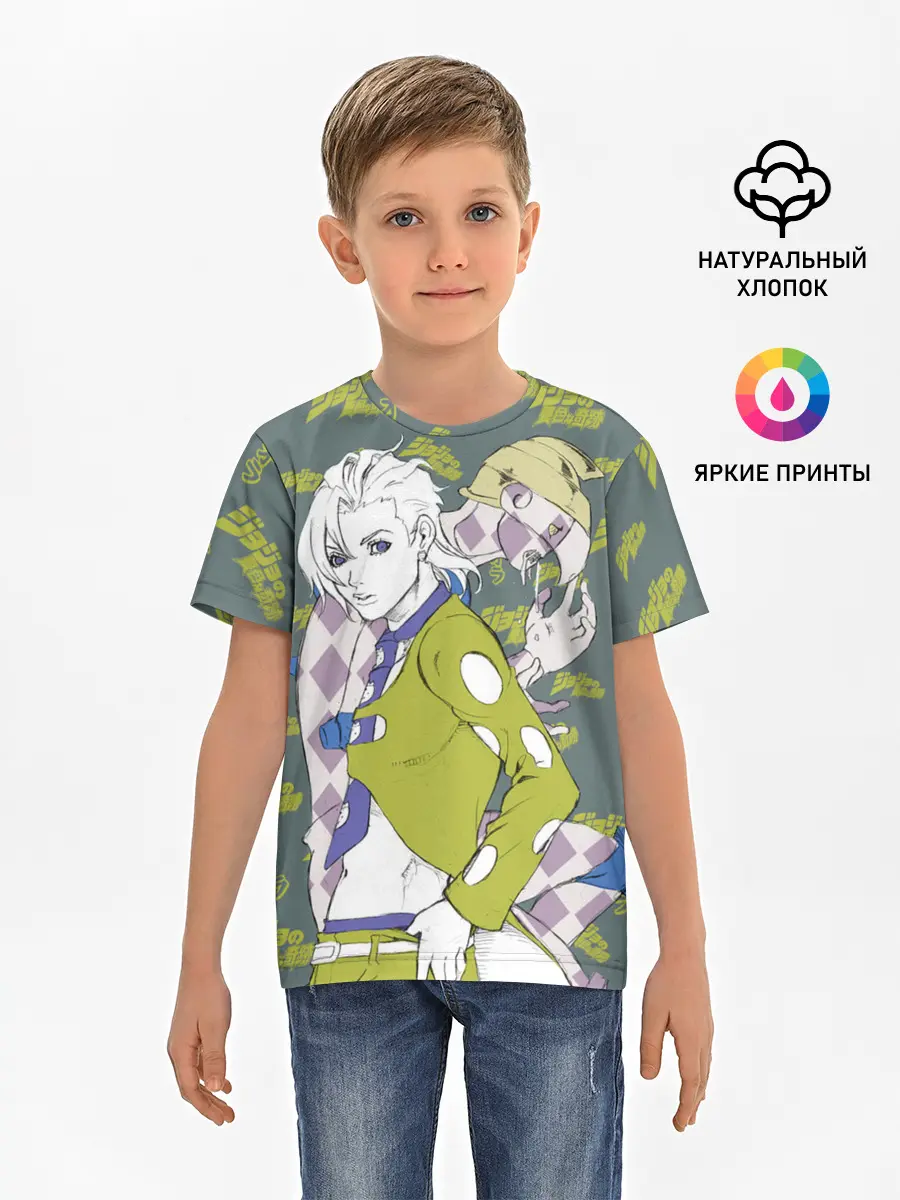 Детская базовая футболка / JoJo Bizarre Adventure
