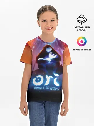 Детская базовая футболка / Ori and the Will of the Wisps