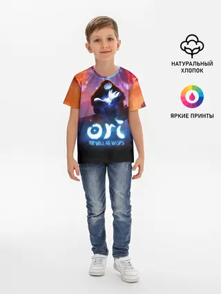 Детская базовая футболка / Ori and the Will of the Wisps