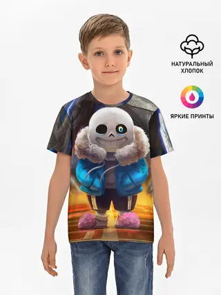 Детская базовая футболка / UNDERTALE | АНДЕРТЕЙЛ