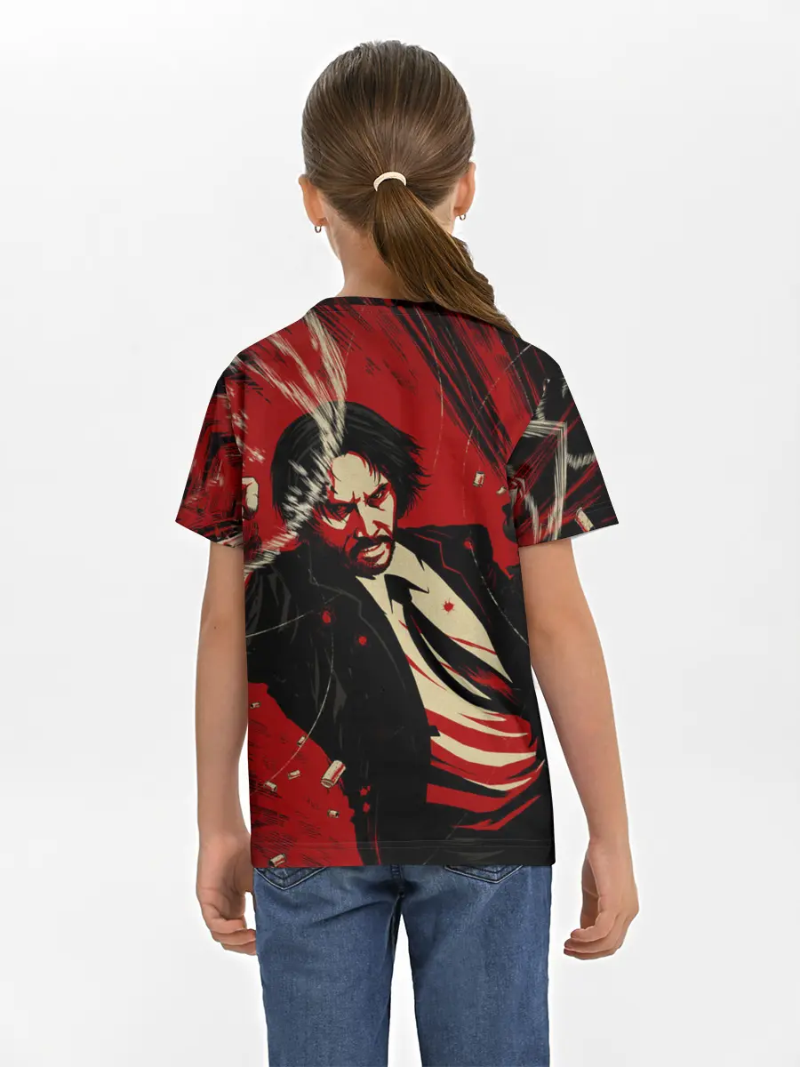 Детская базовая футболка / Джон Уик