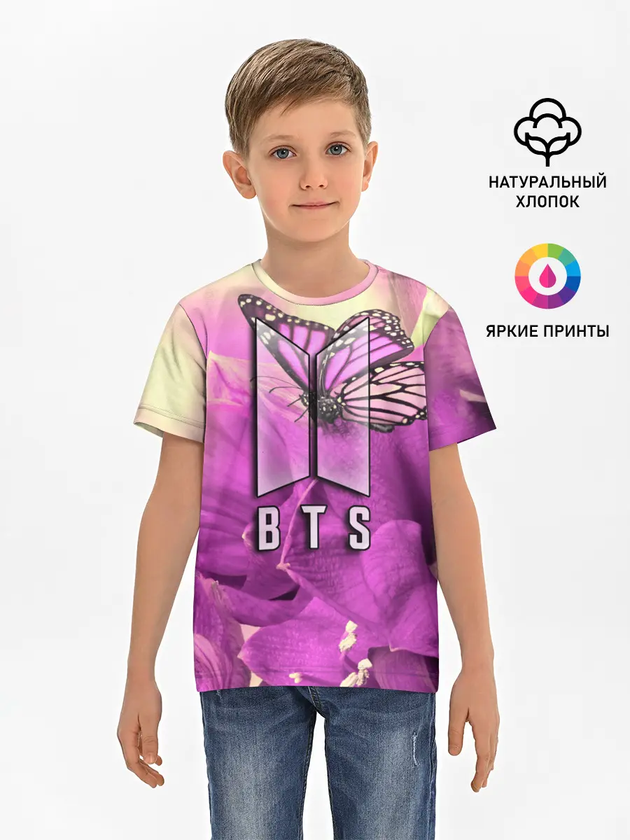 Детская базовая футболка / BTS