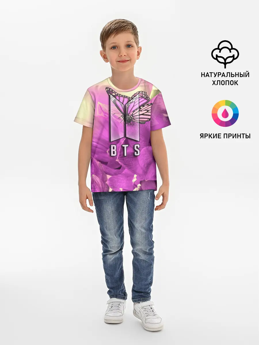 Детская базовая футболка / BTS