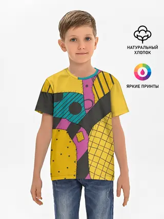 Детская базовая футболка / кошмар перед рождеством Салли