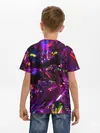 Детская базовая футболка / Фиолетовый бриллиант
