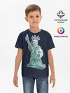 Детская базовая футболка / Статуя Сомнительной Свободы