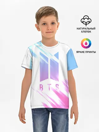 Детская базовая футболка / BTS | БТС