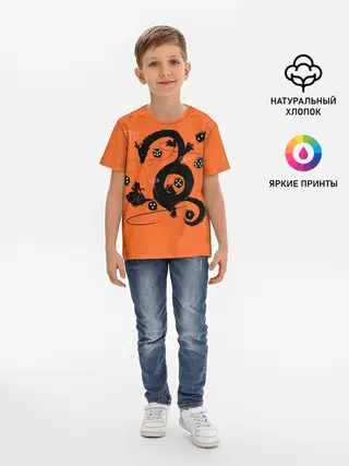 Детская базовая футболка / Драконьи яйца