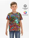 Детская базовая футболка / Психоделика