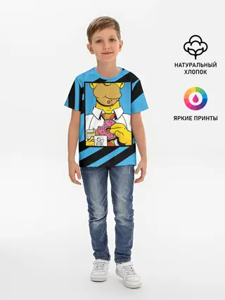 Детская базовая футболка / Отличительные Черты