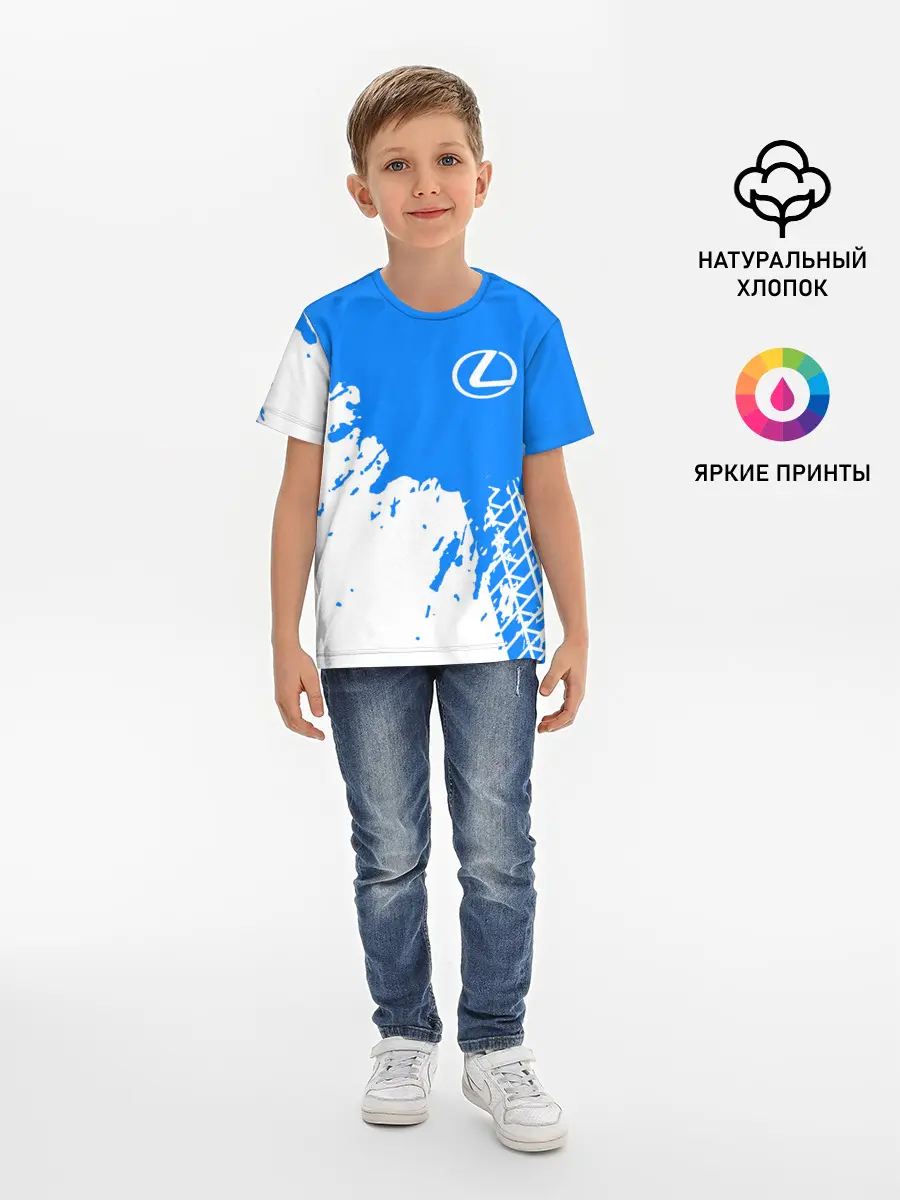 Детская базовая футболка / LEXUS / ЛЕКСУС
