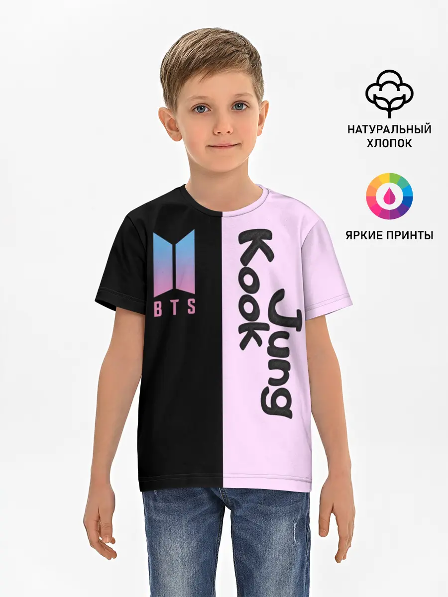 Детская базовая футболка / BTS Jung Kook