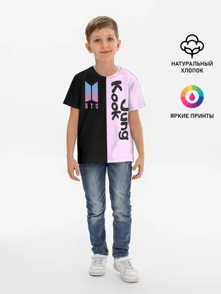 Детская базовая футболка / BTS Jung Kook