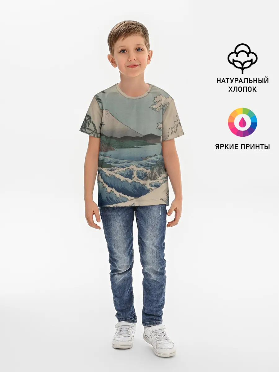 Детская базовая футболка / Утагава Хиросигэ