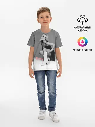 Детская базовая футболка / Britney _