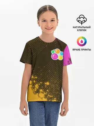 Детская базовая футболка / Симпл Димпл - Краска