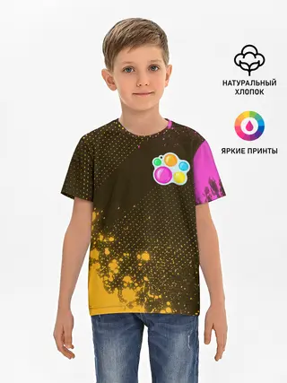 Детская базовая футболка / Симпл Димпл - Краска