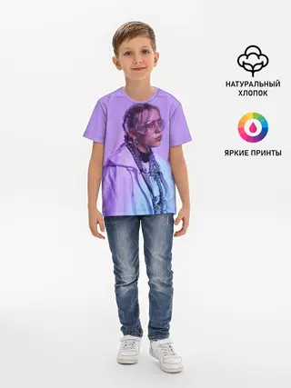 Детская базовая футболка / BILLIE EILISH