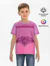 Детская базовая футболка / Кружева