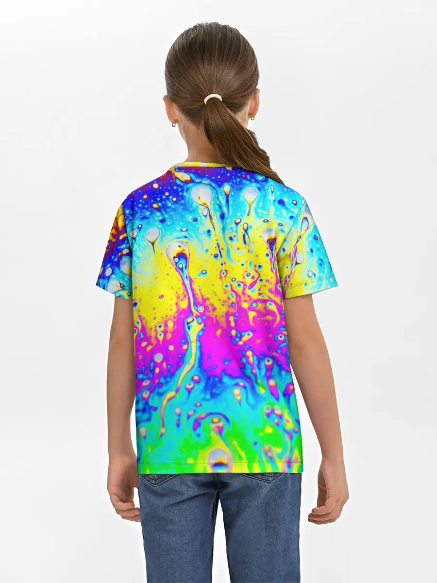 Детская базовая футболка / КИСЛОТНЫЙ СТИЛЬ