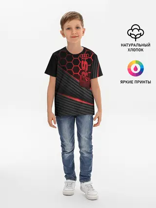 Детская базовая футболка / Audi RS