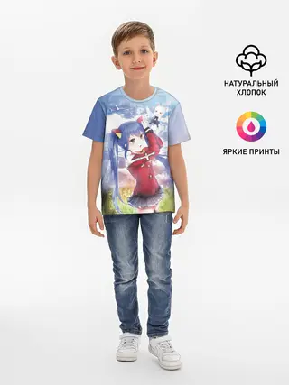 Детская базовая футболка / Венди Марвелл