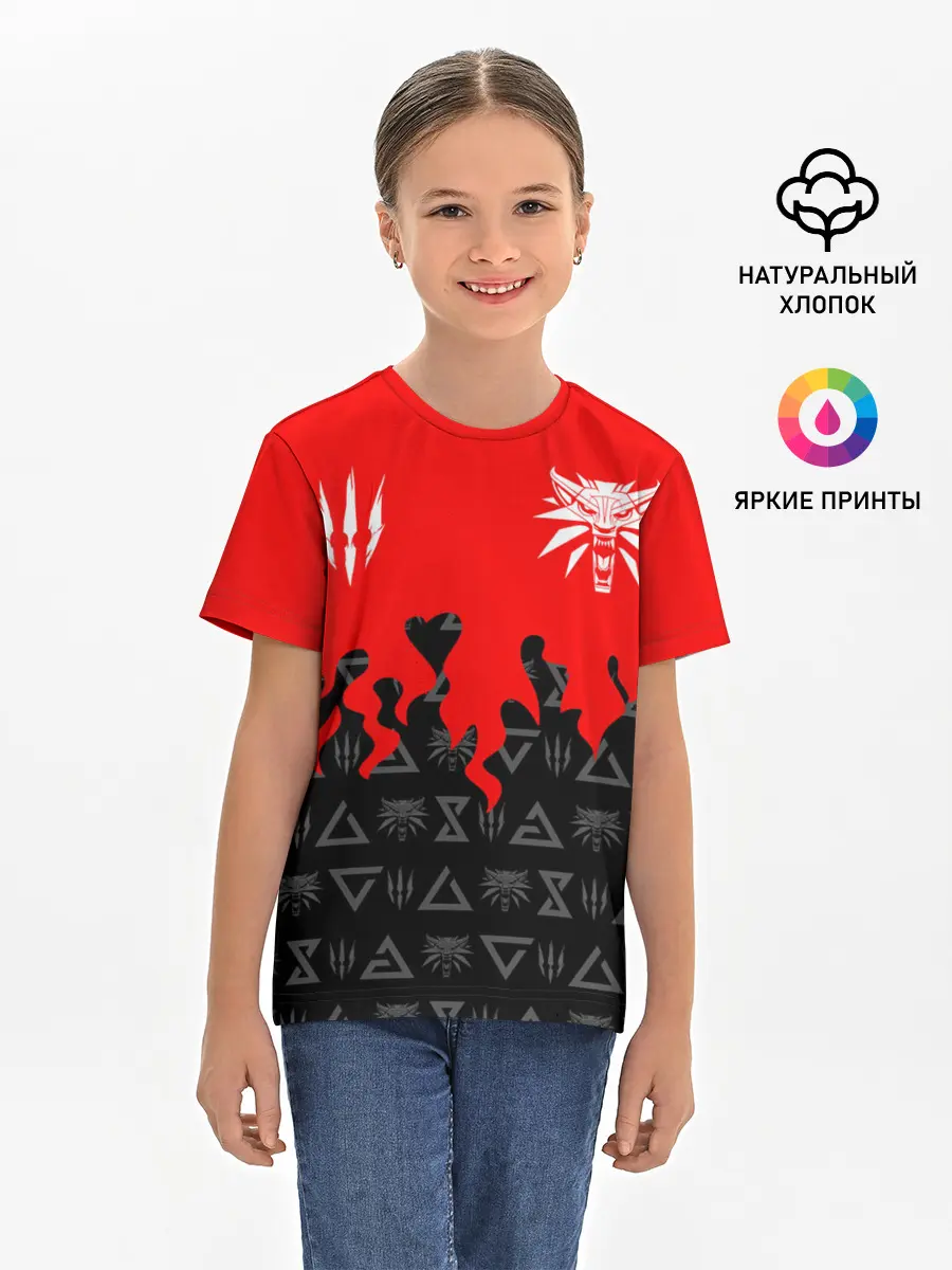 Детская базовая футболка / THE WITCHER [5]