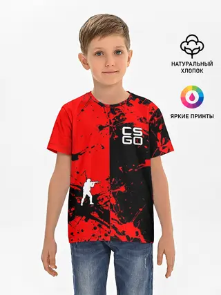 Детская базовая футболка / COUNTER STRIKE
