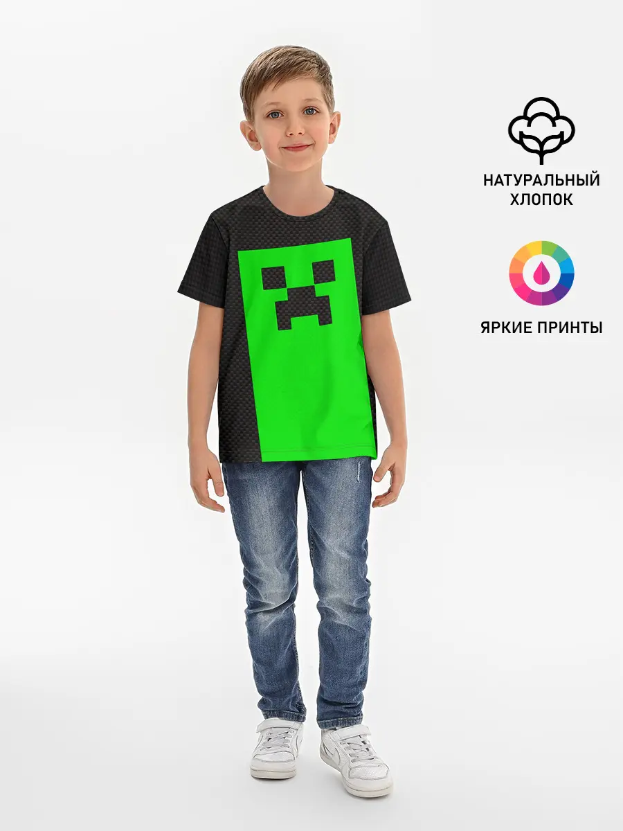 Детская базовая футболка / MINECRAFT