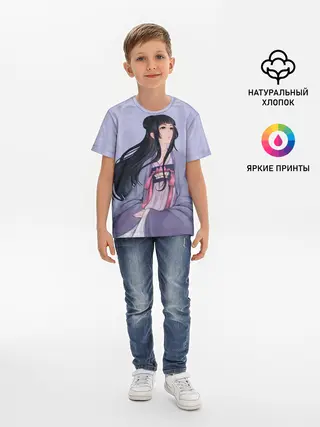 Детская базовая футболка / Цзян Яньли