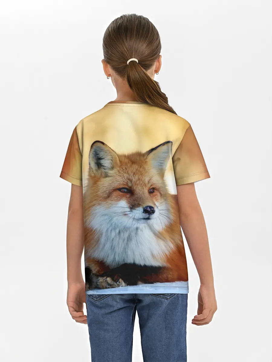 Детская базовая футболка / Лиса