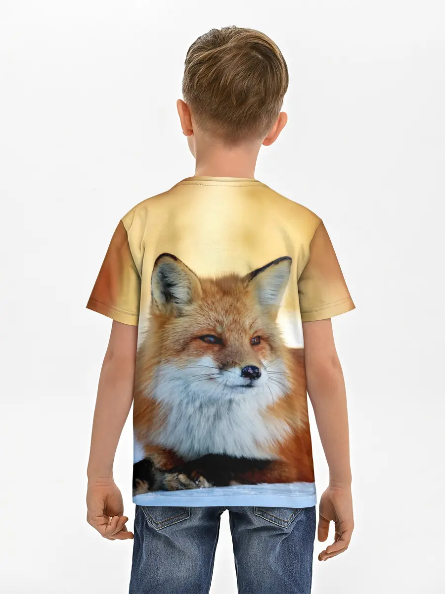 Детская базовая футболка / Лиса