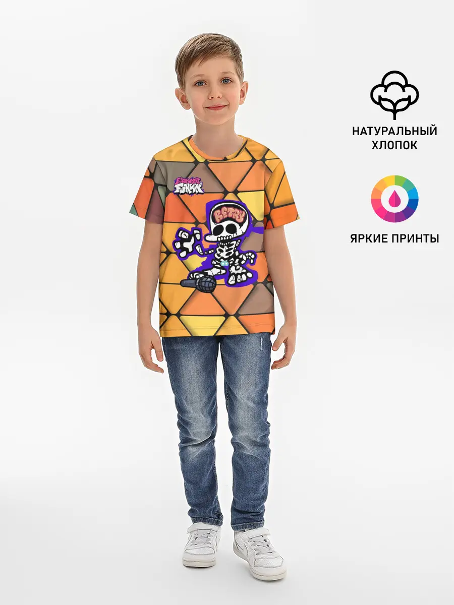 Детская базовая футболка / Friday Night Funkin